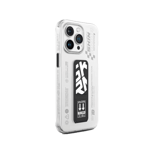 SkinArma Apex Grip-Stand Case for iPhone 15 Pro - Black