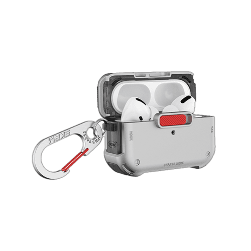 SkinArma Mecha Case for Airpods Pro 2 - Chrome