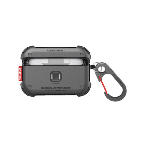 SkinArma Mecha Case for Airpods Pro 2 - Gunmetal