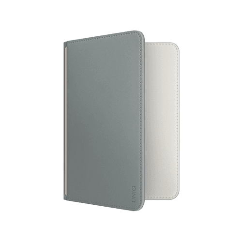 Uniq Belmont Passport Holder With RFID Blocking - Lichen/Ivory