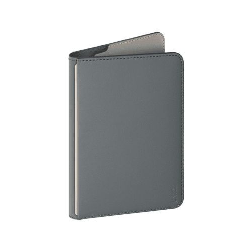 Uniq Belmont Passport Holder With RFID Blocking - Lichen/Ivory