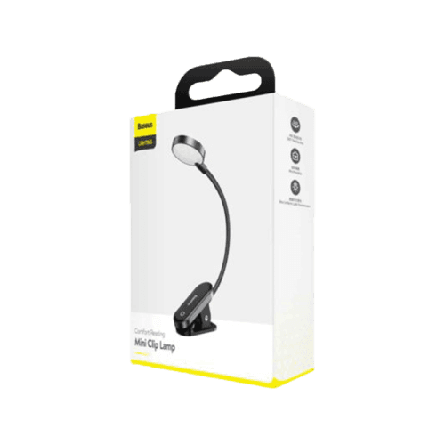 Baseus Comfort Reading Mini Clip Lamp - Dark Grey