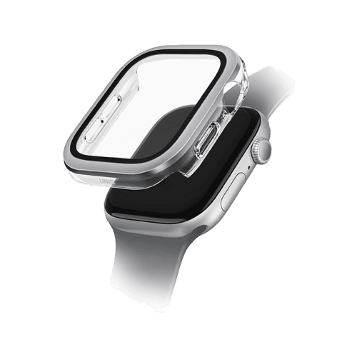 Uniq Voute Watch Case With Screen Protection for Apple Watch 42mm - Silver