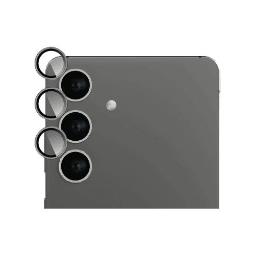 Smart Premium Camera Lens Protector for Samsung Galaxy S25 Plus - Black
