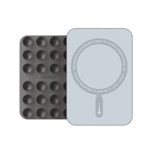 SkinArma Stax Magnetic Suction Mount - Smoke