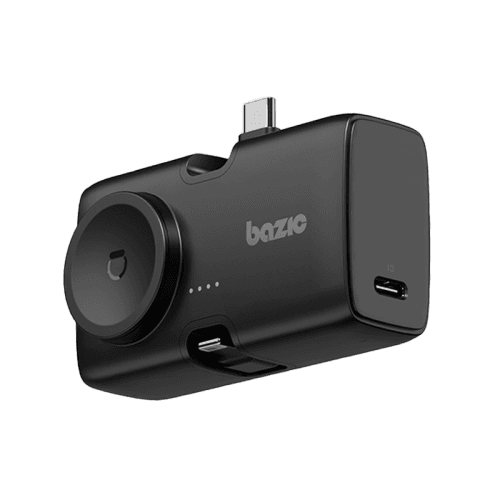 Bazic GoPower Koda 2 in 1 Power Bank With Foldable USB-C /Lightning Pin And Apple Watch Charger 5000mAh - Truffle
