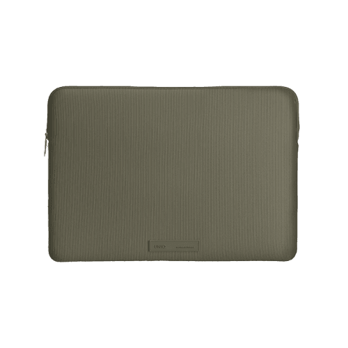 Uniq Cyprus Ridge Edition Water-Resistant Neoprene Laptop Sleeve (Upto 14") - Dark Sage Green