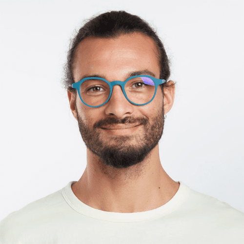 Barner Chamberi Man Screen Glasses - Steel Blue
