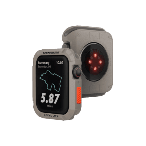 SkinArma Kurono Watch Case for Apple Watch 45/44MM - Light Grey