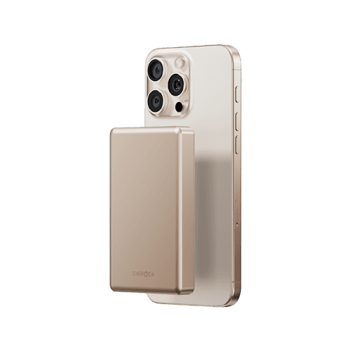 Energea Voyager Kit Travel world Adapter 25 + Alupac Power Bank 10000mAh + Helix Cable 1.5M + Pouch - Beige