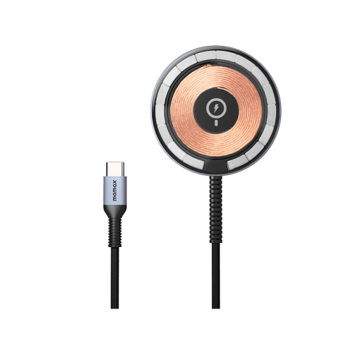 Momax Q.Mag Magnetic Wireless Charger - Grey