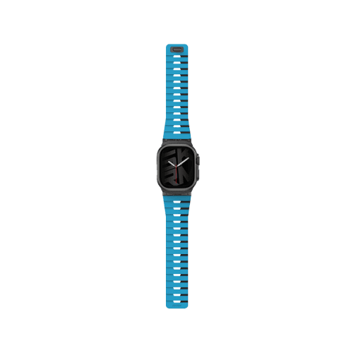 SkinArma Gemini Magnetic Watch Strap for Apple Watch 49/46/45MM - Blue Black