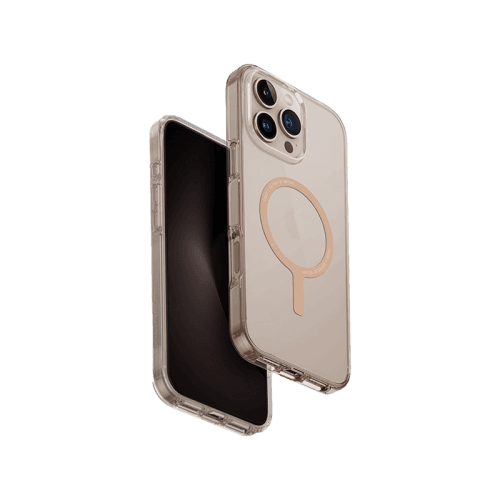 Uniq Hybrid Clario (Eco) MagSafe case for iPhone 16 Pro – Champagne Gold