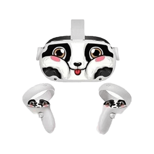 Gamer Gear Panda Sticker For Oculus Quest 2 - Black
