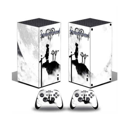 Gamer Gear Xbox Series X Console Faceplate Sticker - Kingdom Hearts