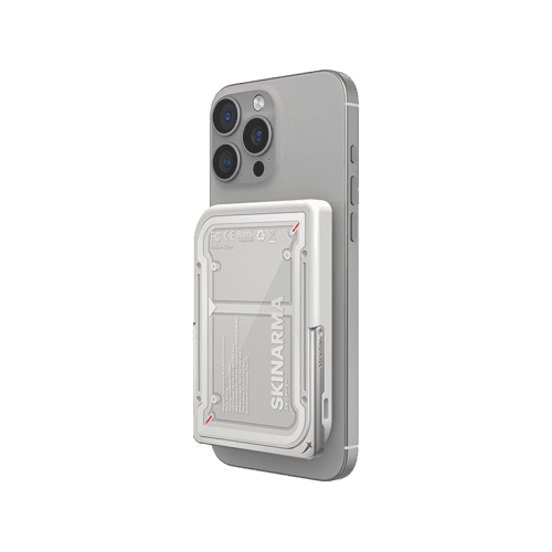 SkinArma Mecha Nexus USB-C 5000mAh Power Bank Built-In Kick Stand - Grey