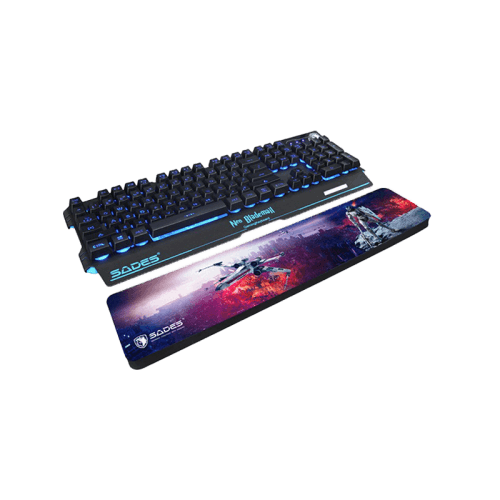 Sades Keyboard Wrist Rest Pad - Thunder
