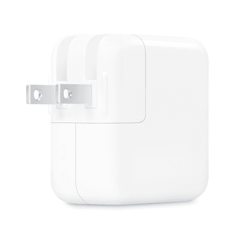 Apple USB-C Dual Port 35W Power Adapter - White