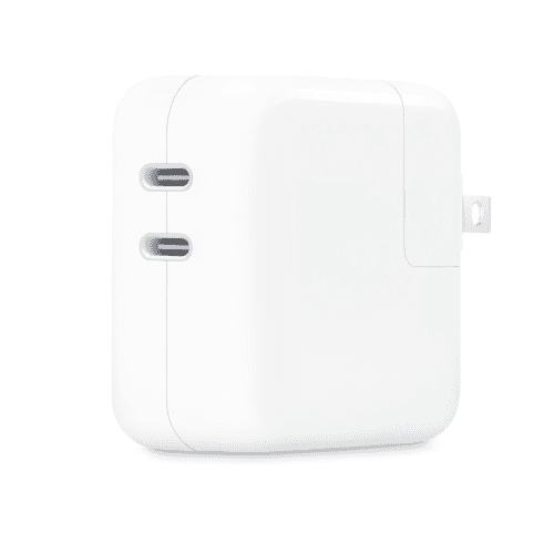 Apple USB-C Dual Port 35W Power Adapter - White