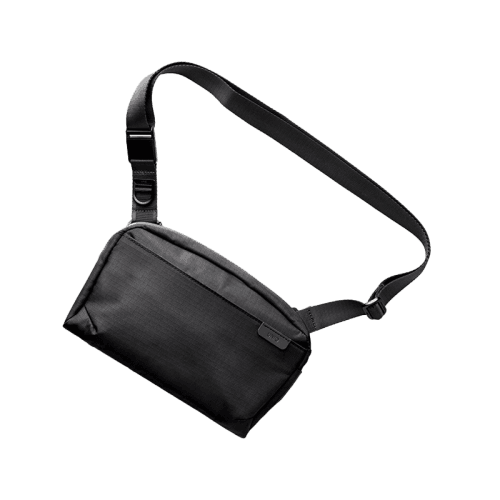 Uniq Arden RPET RipStop Sling Bag 2L - Midnight Black