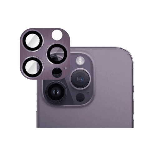 Smart Premium Camera Lens Protector for iPhone 14 Pro / 14 Pro Max - Deep Purple