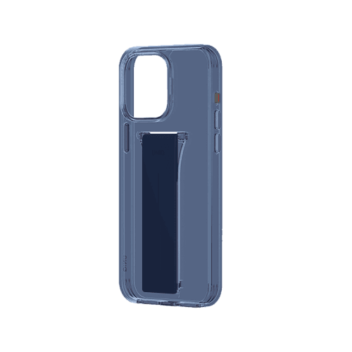 Uniq Hybrid Heldro Mount With Stand Case for iPhone 15 Pro - Ultramarine Deep Blue