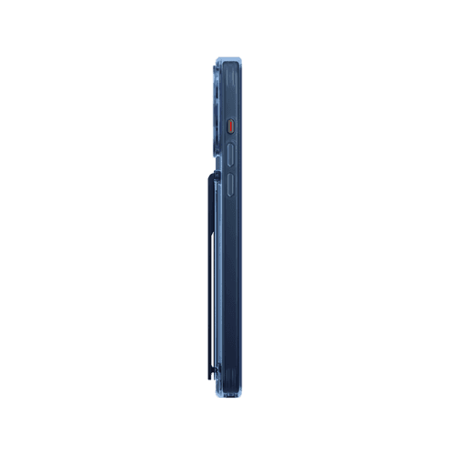 Uniq Hybrid Heldro Mount With Stand Case for iPhone 15 Pro - Ultramarine Deep Blue