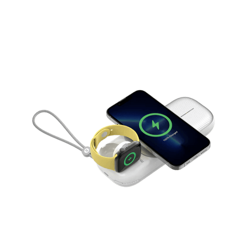 Momax Airbox Go Power Capsule With MagSafe 10000mAh Power Bank - White