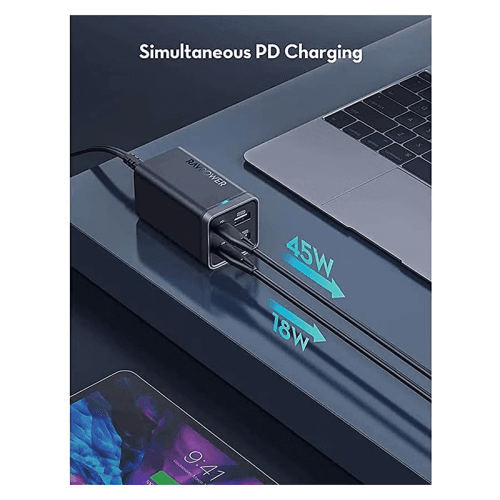 RavPower Pioneer 4 - Port 65W PD Desktop Chargers - Black