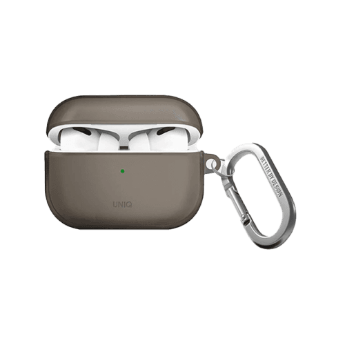 Uniq Glase Hang Case for Airpods Pro 2 - Glossy Smoke
