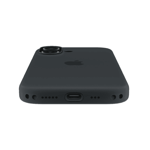 Apple Silicone MagSafe Case for iPhone 17 - Black