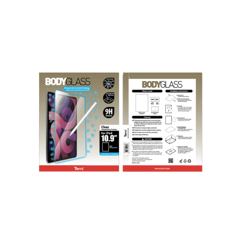 Torrii BodyGlass Screen Protector for iPad 10th Gen 10.9" (2022) - Clear