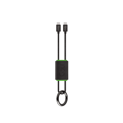 Goui USB-C to USB-C Key Chain Cable - Black