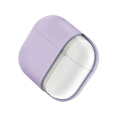 Uniq Hybrid Lino Liquid Silicon Case for Airpods Pro 2 - Lilac Lavender