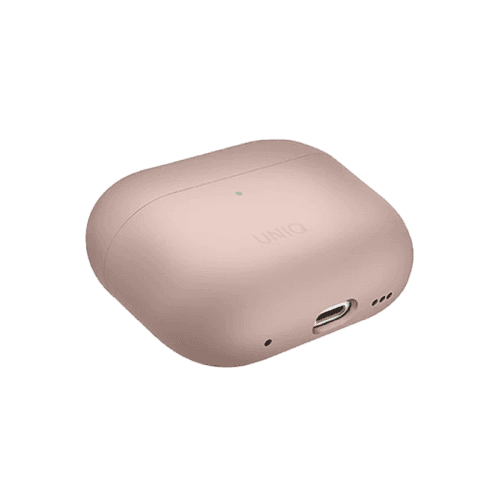 Uniq Hybrid Lino Liquid Silicon Case for Airpods Pro 2 - Blush Pink