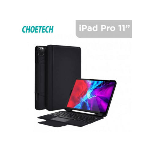 Choetech Magic Keyboard for iPad Pro 11" 3rd Gen Arabic - Black