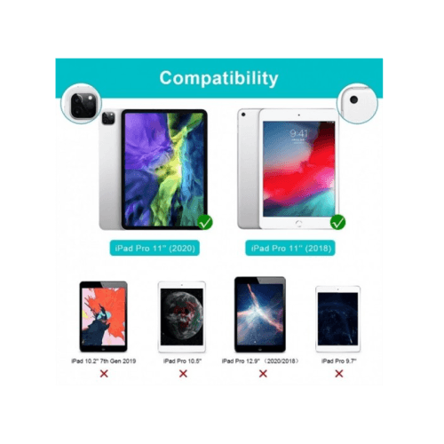 Choetech Magic Keyboard for iPad Pro 11" 3rd Gen Arabic - Black