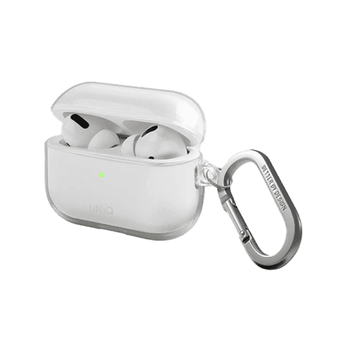 Uniq Glase Hang Case for Airpods Pro 2 - Glossy Clear