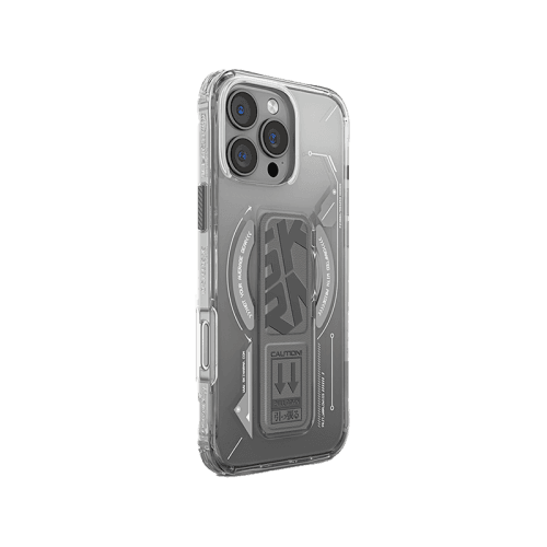 SkinArma Helio MagSafe Case With Grip Stand for iPhone 16 Pro - Titanium