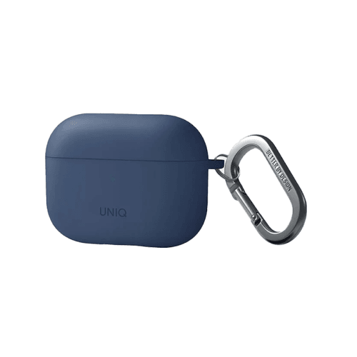 Uniq Nexo Silicone Hang Case With Sports Ear Hooks for Airpods Pro 2 - Caspian Blue