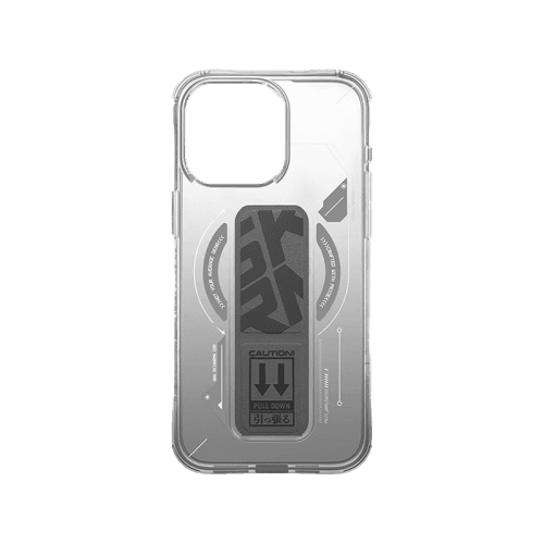 SkinArma Helio MagSafe Case With Grip Stand for iPhone 16 Pro - Titanium