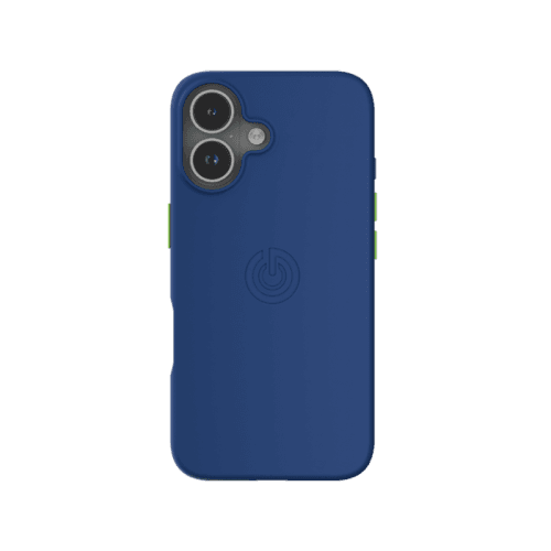 Goui Magnetic Case With Magnetic Bars for iPhone 17 + Magnetic Strap  - Midnight Blue