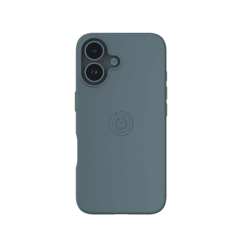 Goui Magnetic Case With Magnetic Bars for iPhone 17 + Magnetic Strap  - Steel Grey