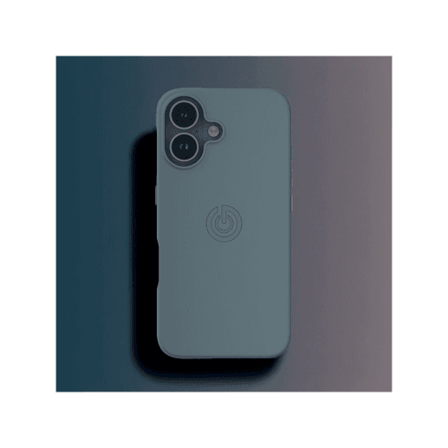 Goui Magnetic Case With Magnetic Bars for iPhone 17 + Magnetic Strap  - Steel Grey