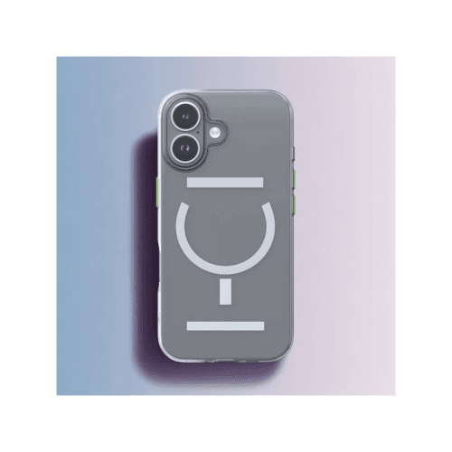 Goui Magnetic Clear Case With Magnetic Bars for iPhone 17 + Magnetic Strap
