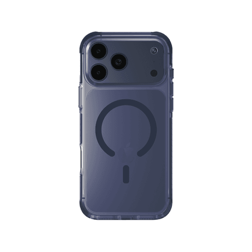 Uniq Hybrid Combat MagSafe Case for iPhone 17 Pro - Navy Blue