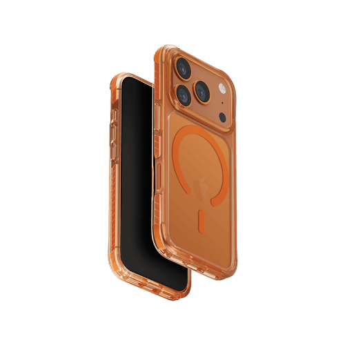 Uniq Hybrid Combat MagSafe Case for iPhone 17 Pro - Volt Orange