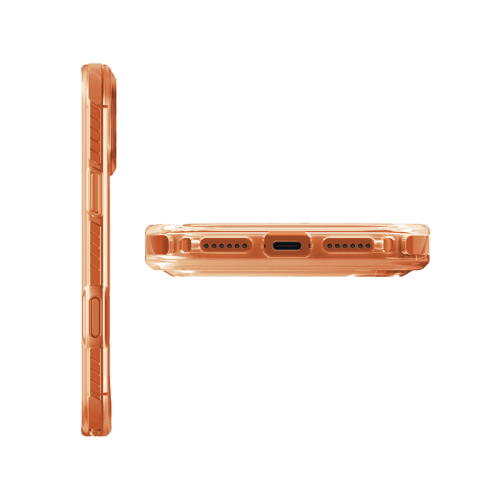 Uniq Hybrid Combat Magsafe Case for iPhone 17 Pro Max - Volt Orange