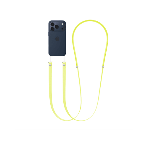 Apple Crossbody Strap - Neon Yellow