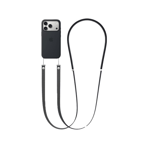 Apple Crossbody Strap - Black